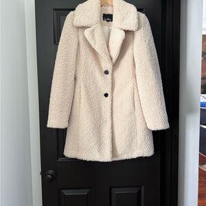 SAM. Off-White Teddy Jacket